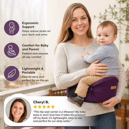 Ergonomic Baby Hip Carrier