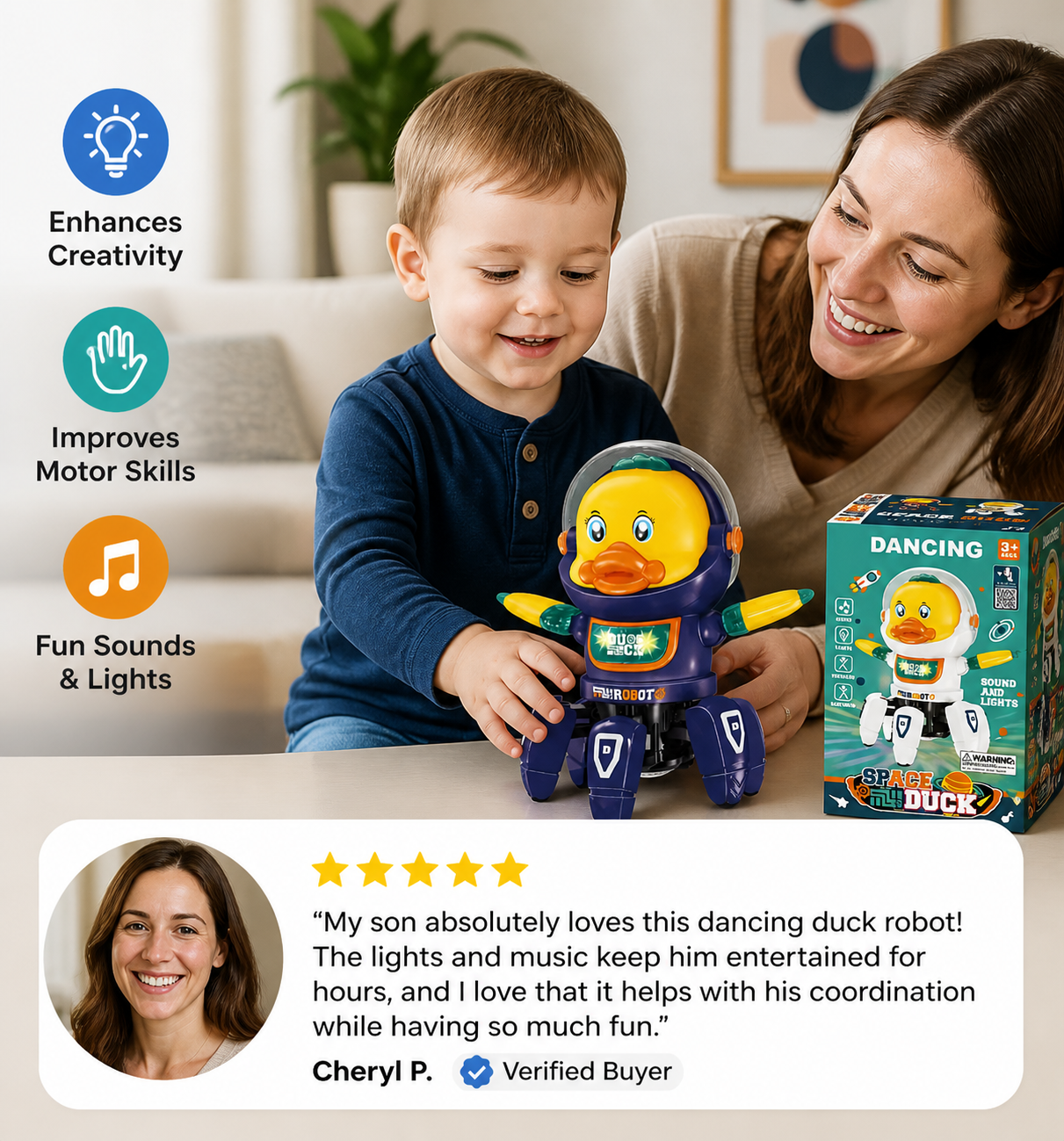 Robot Duck Kids Toy