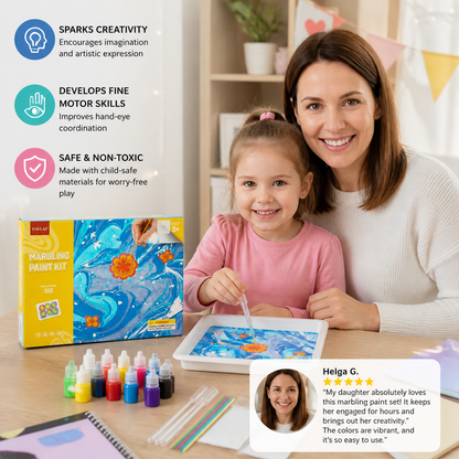 Creative Marbling Paint Set