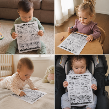 Crinkly Baby Newspaper