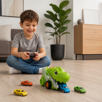 Remote Control Dino Car Chomper Truck