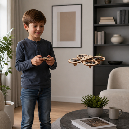 DIY Wooden RC Quadcopter Kit – Build Your Own Flying Adventure