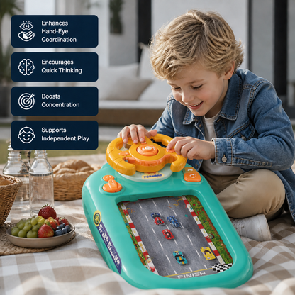 Adventure racing game box for children