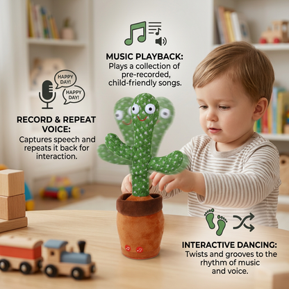 Speaking Cactus Toy for Kids