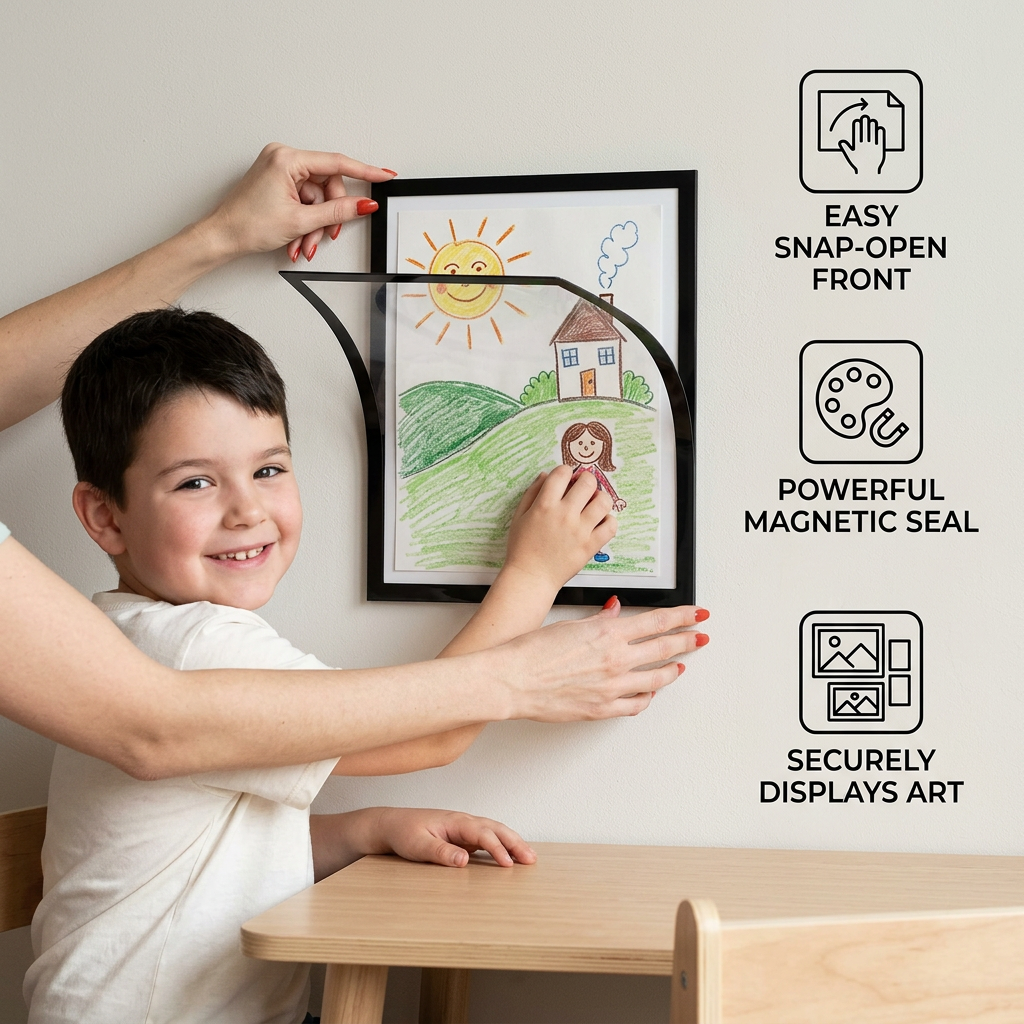 Magnetic Art Showcase - Frame Your Masterpiece