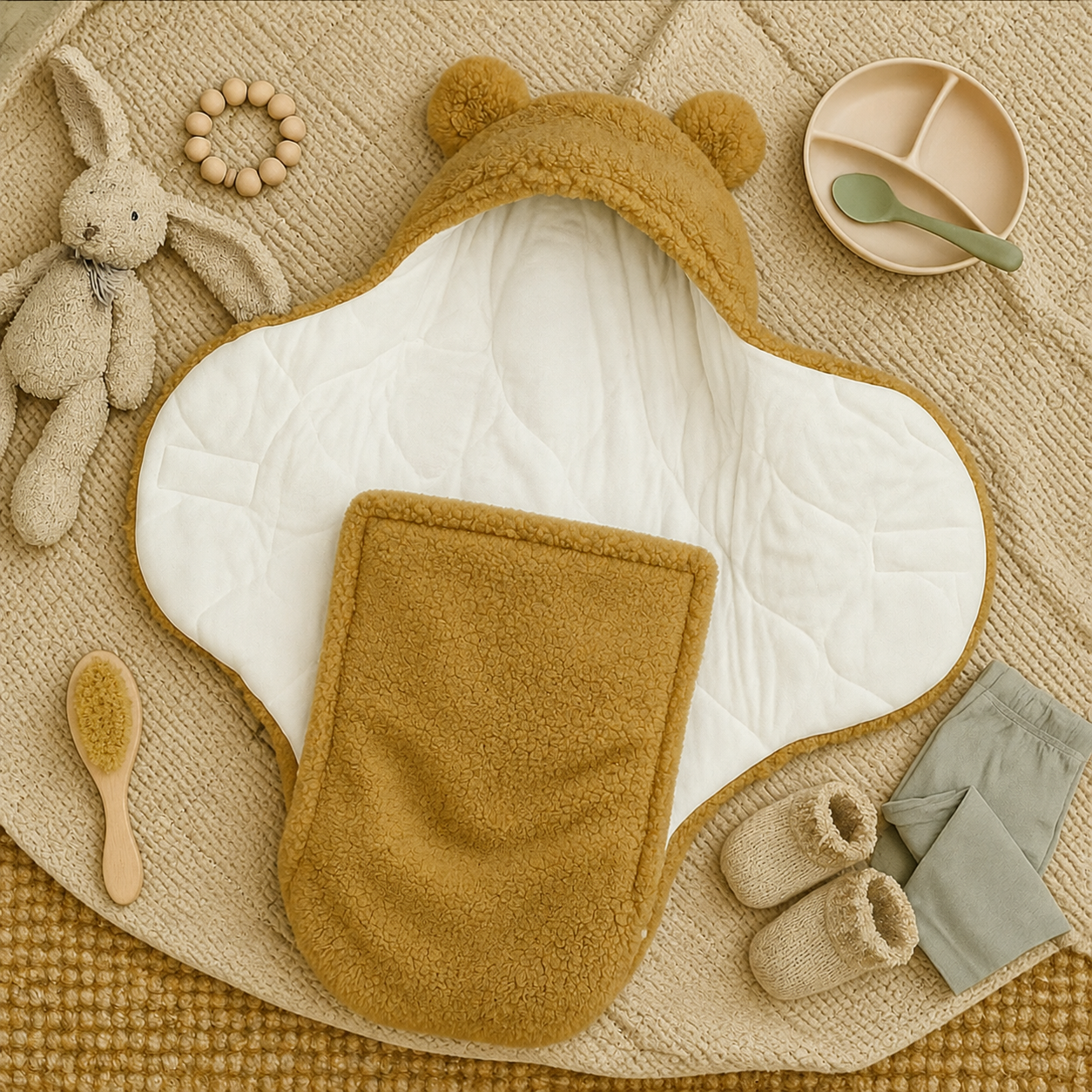 Baby Bear blanket and sleeping bag