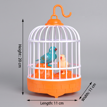 Talking Bird Cage Kids Toy