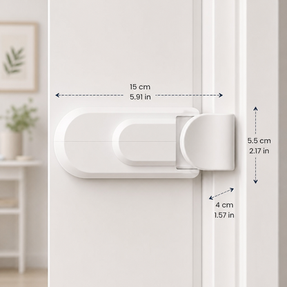 No-Drill Child Safety Door Lock