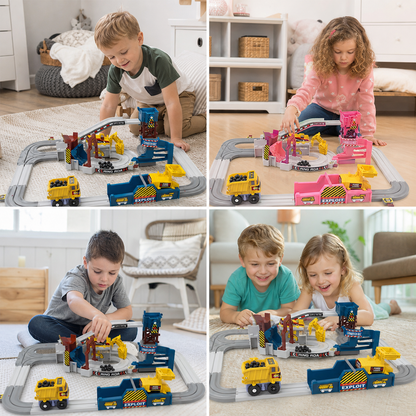 Interactive Electric Quarry Adventure Train Set