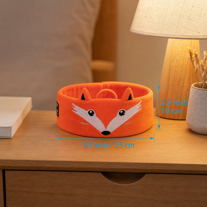 2-in-1 Sleep Headband with Bluetooth Speakers – Soft Wireless Headband for Travel & Sleep