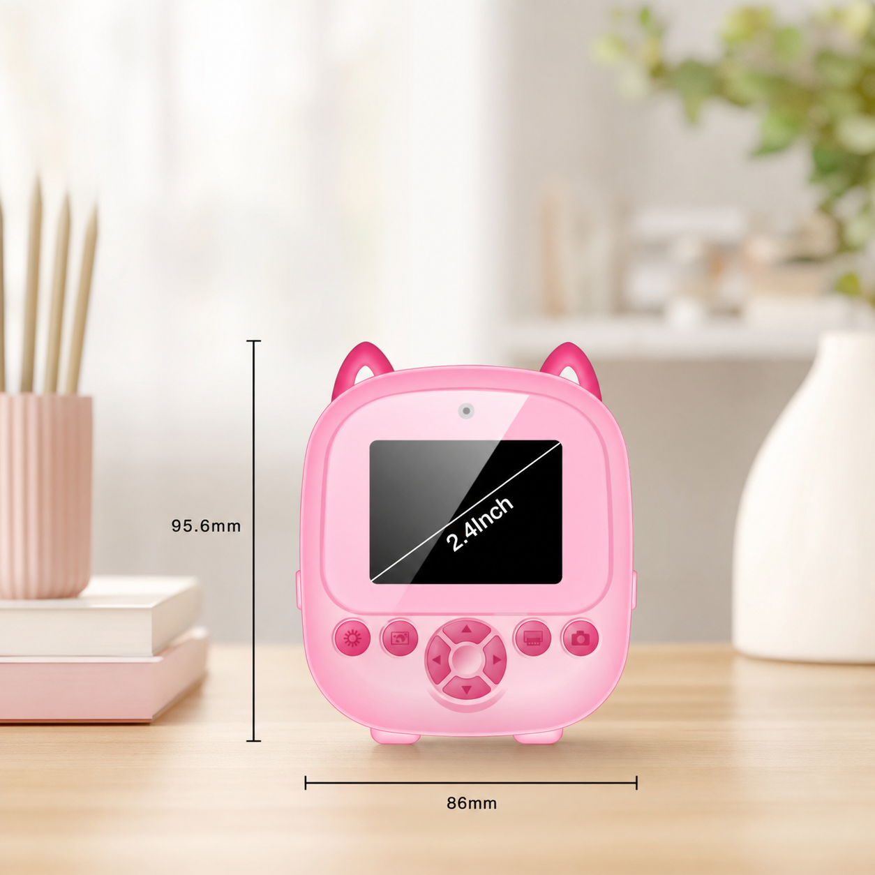 Kids Instant Print Camera – Mini HD Digital Camera with Built-in Printer
