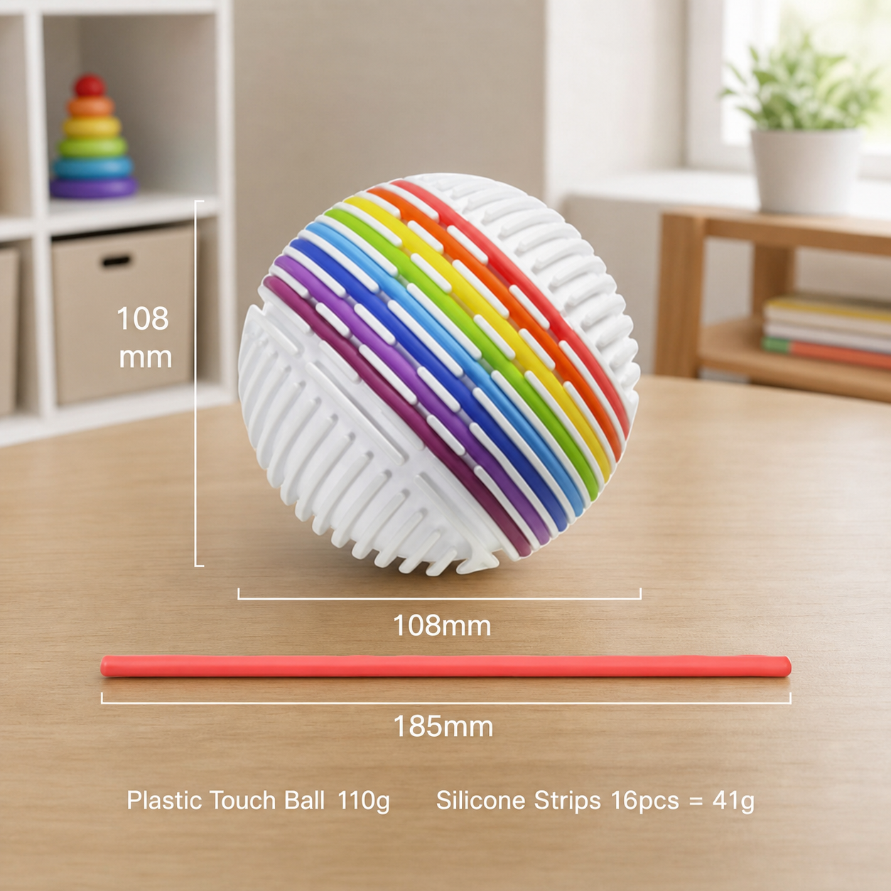 Montessori Sensory Ball – Colour Learning & Fine Motor Skills Toy