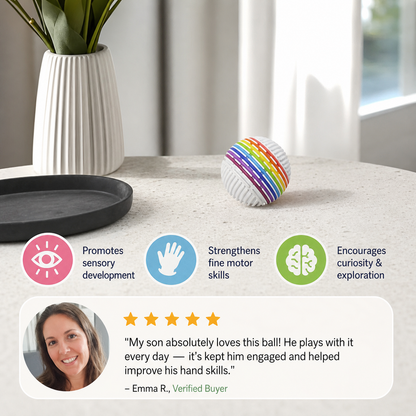 Montessori Sensory Ball – Colour Learning & Fine Motor Skills Toy