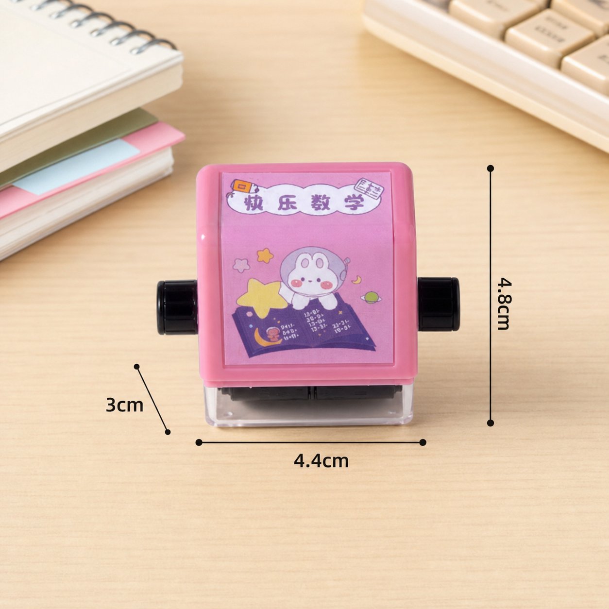 Mathematical stamp roller for learning maths