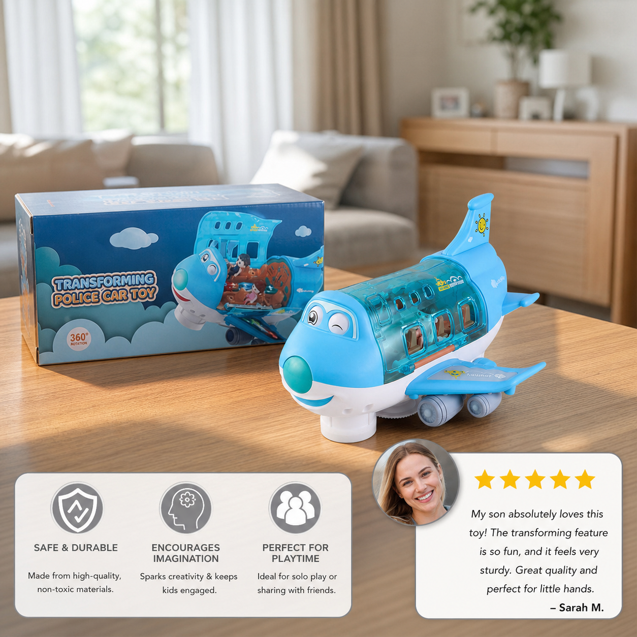 Funny & Dancing Aeroplane Toy