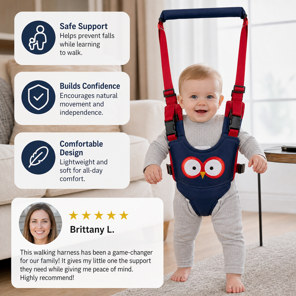 Toddler Step Support - Assistance for First Steps