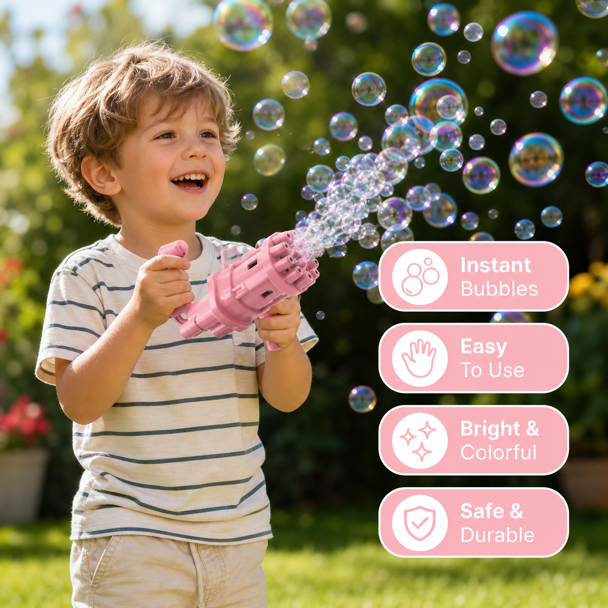 Bubble Blaster | Blow Soap Bubbles in Seconds