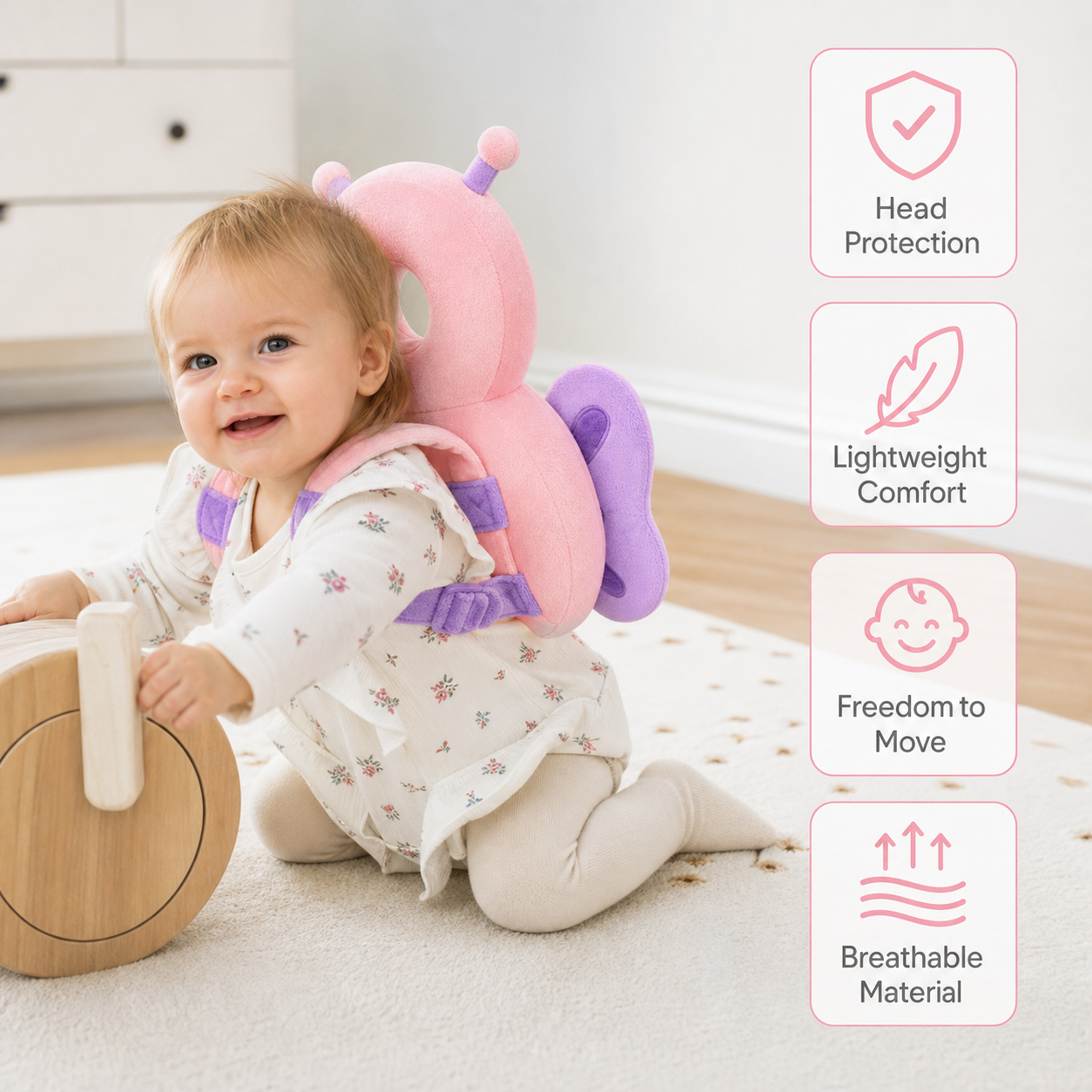 SafeHead - Let Your Child Play Safely - Head Protection Pillow