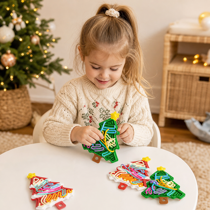 Sensory Kids Toy in Christmas Design