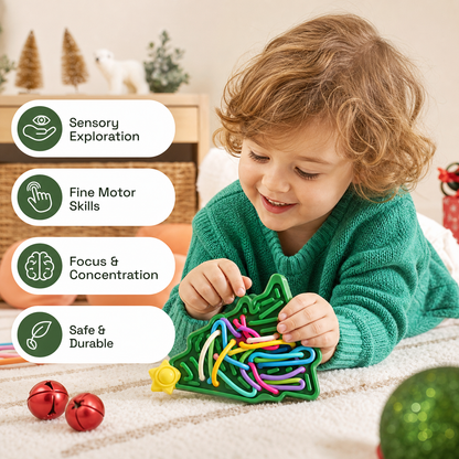 Sensory Kids Toy in Christmas Design