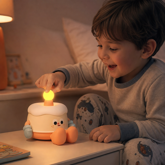 Cute Birthday Cake Nightlight