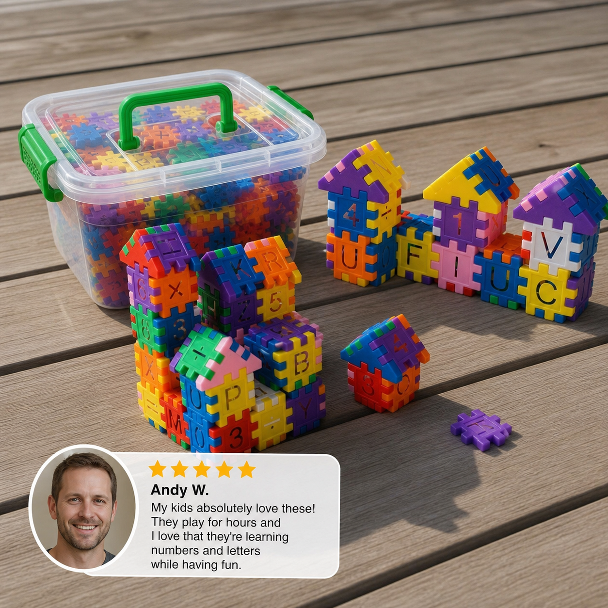 Mathematic Montessori Building Blocks