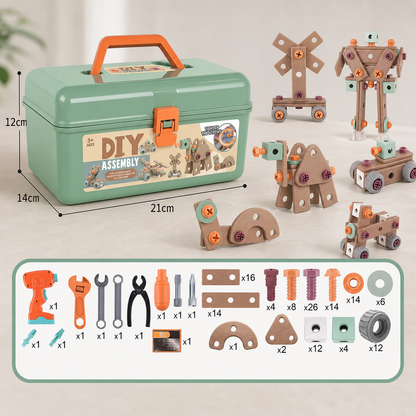 Mini Craftsman Construction and Play Set