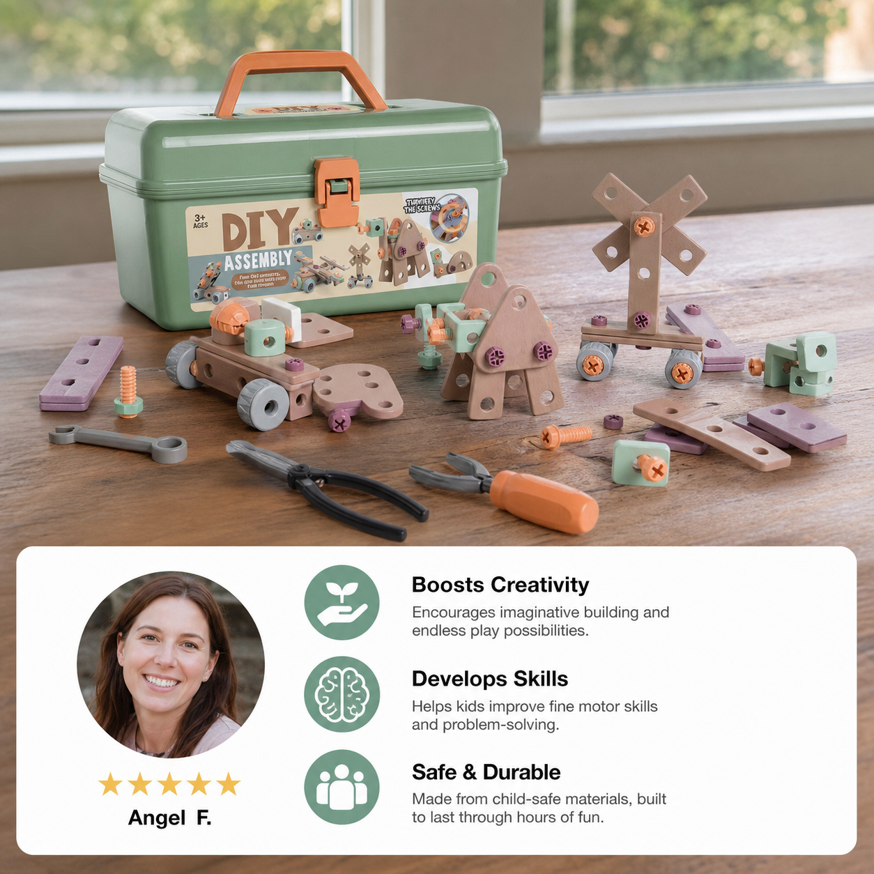 Mini Craftsman Construction and Play Set