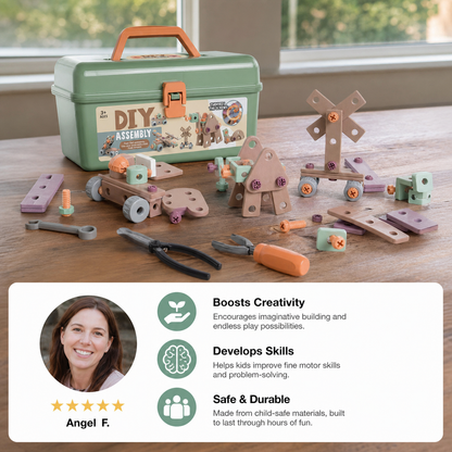 Mini Craftsman Construction and Play Set