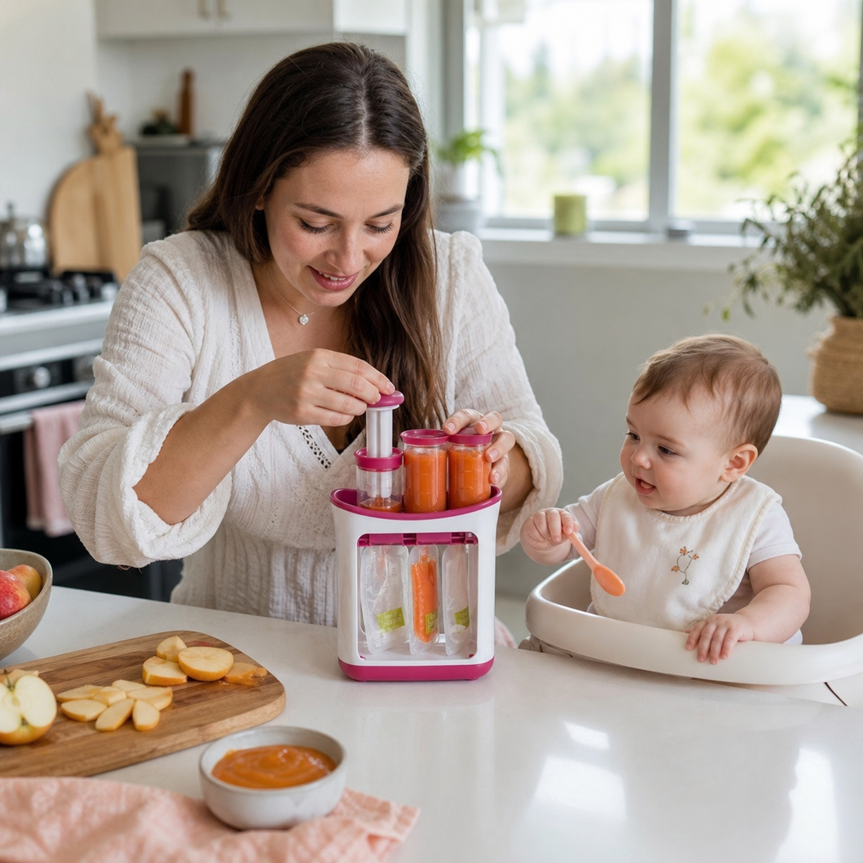 Practical Fruit Puree Maker for Babies