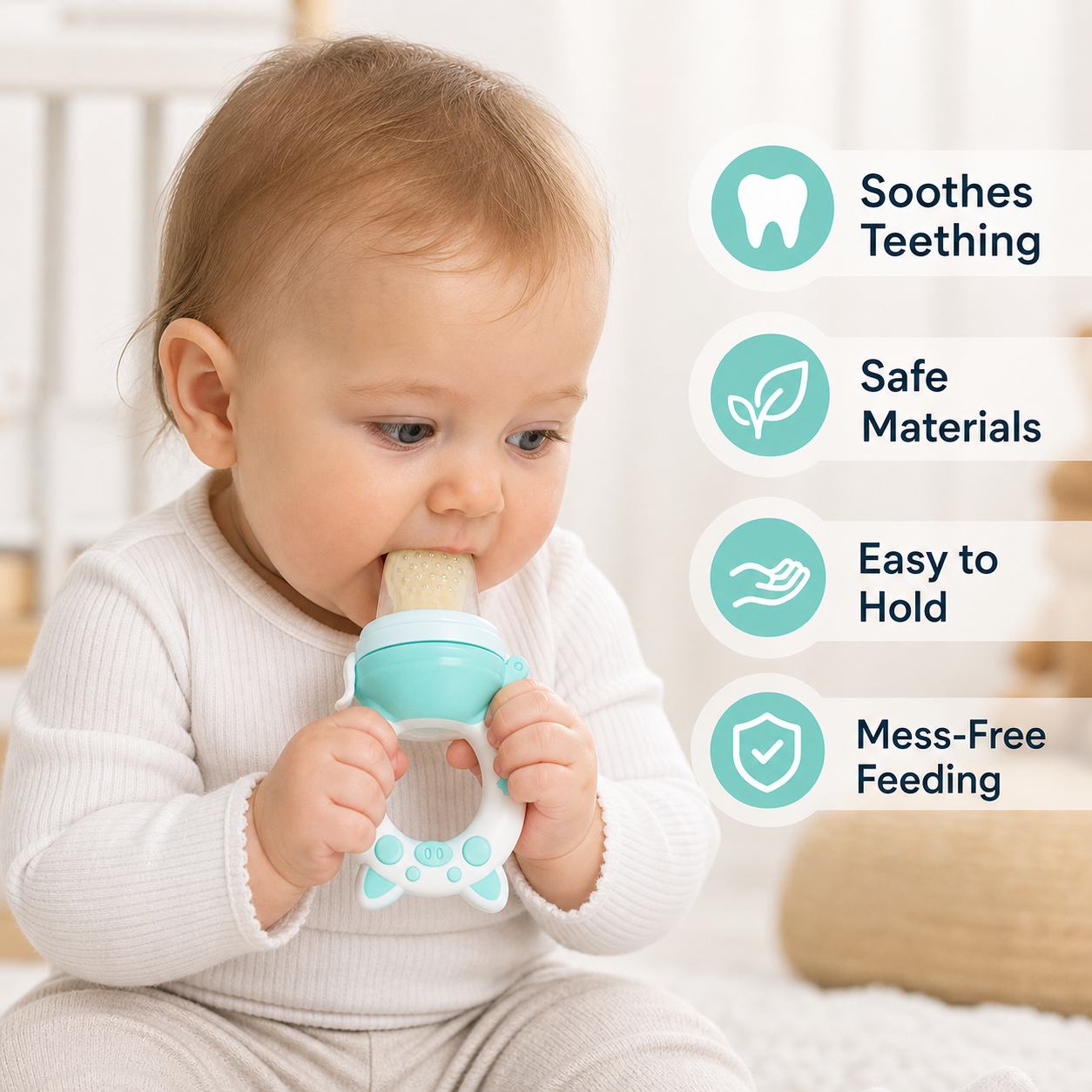 Baby Fruit Pacifier - Perfect for Teething