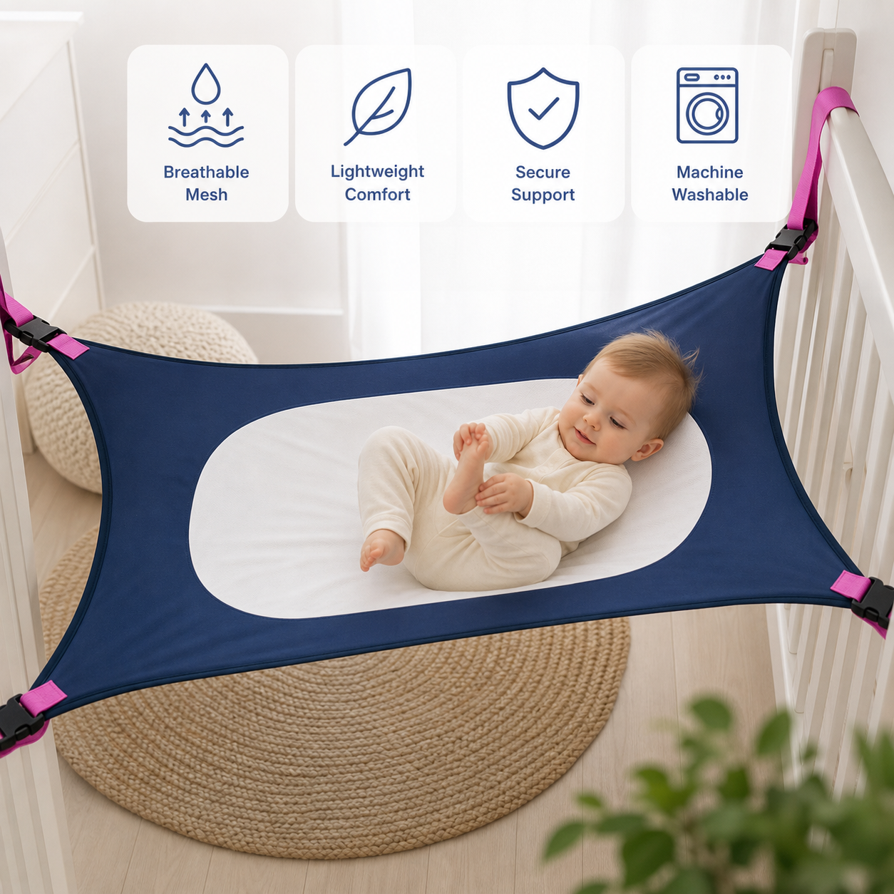 Breathable Baby Hammock