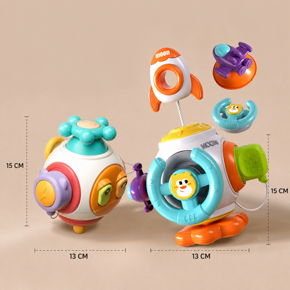Children's Montessori Activity Cube - Perfect for On-the-Go