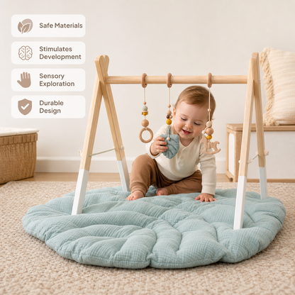 Baby Premium Wooden Play Mat