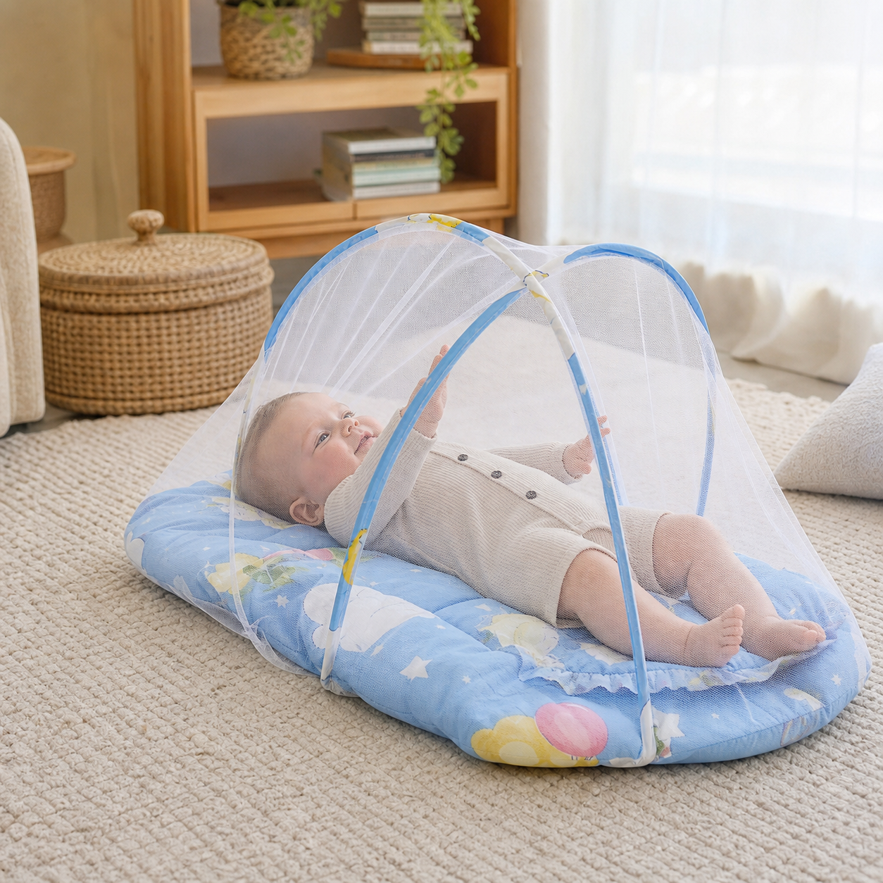 Baby Lounger with Insect Net