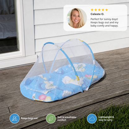 Baby Lounger with Insect Net