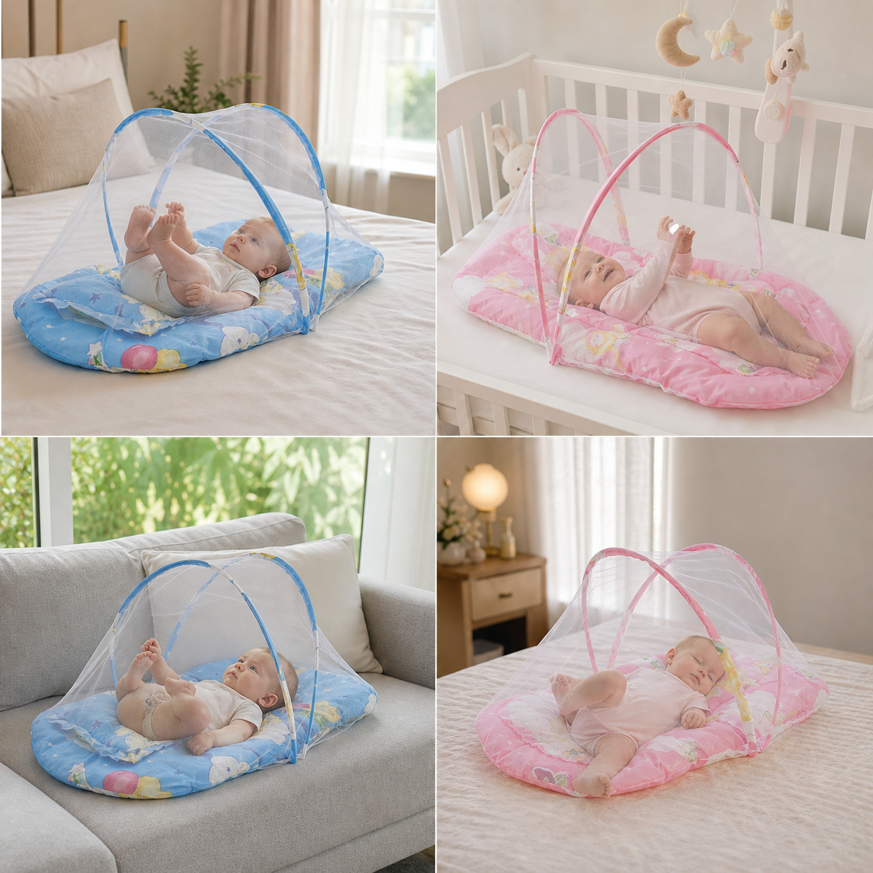 Baby Lounger with Insect Net