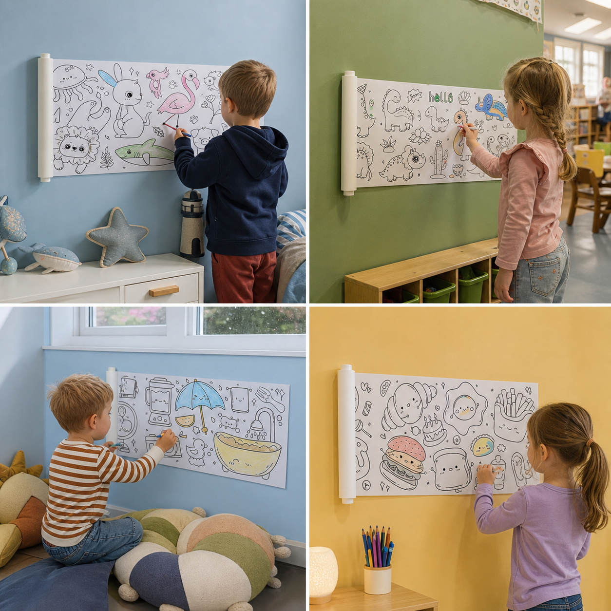 ArtRoll - Wall Sticking Drawing Roll