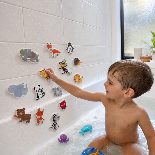 Bath Animals Sticky Kids Toy