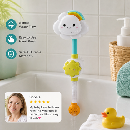Baby Bath Toy Cloud Shower Head
