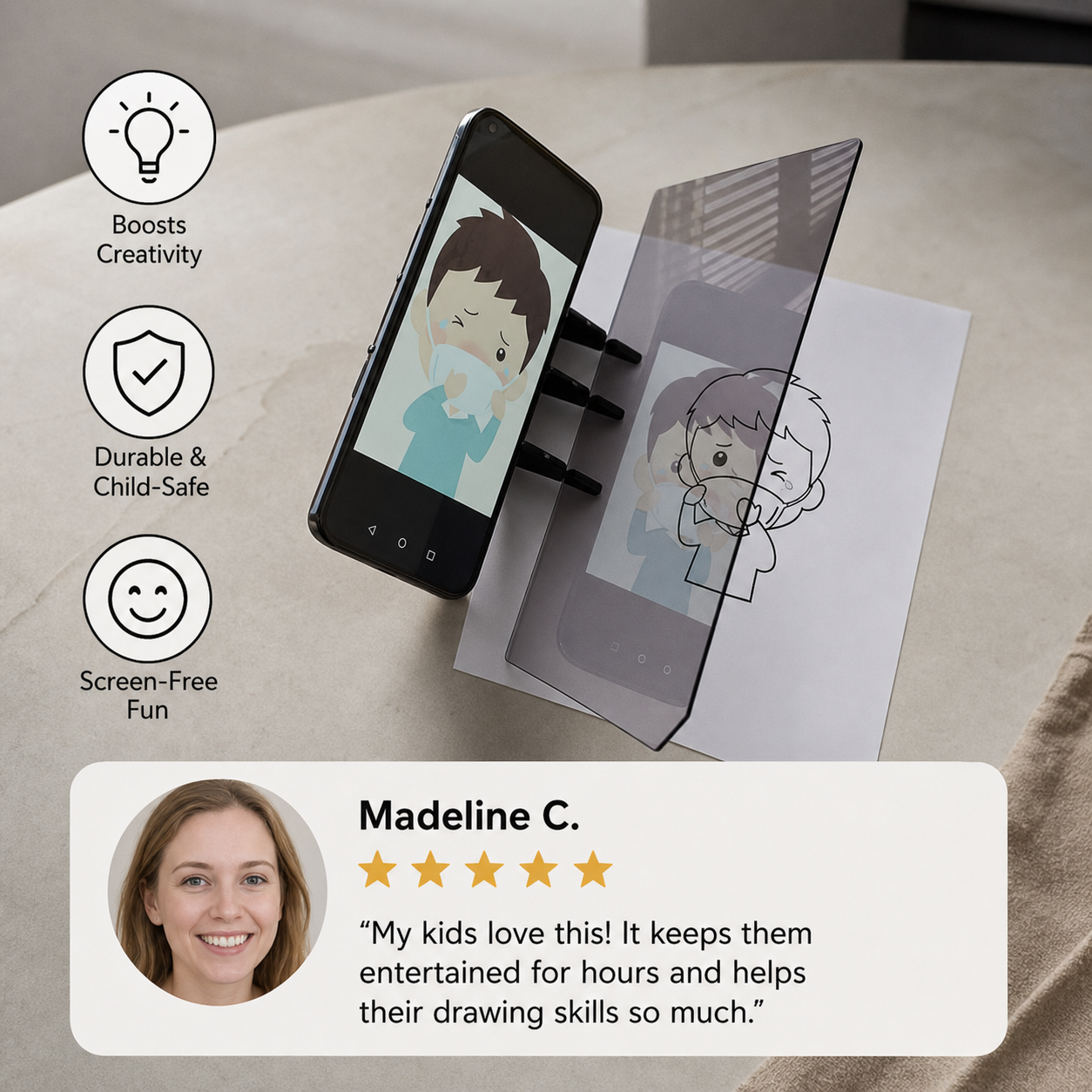Creative Drawing Projector - Bring Your Drawings to Life with Projection