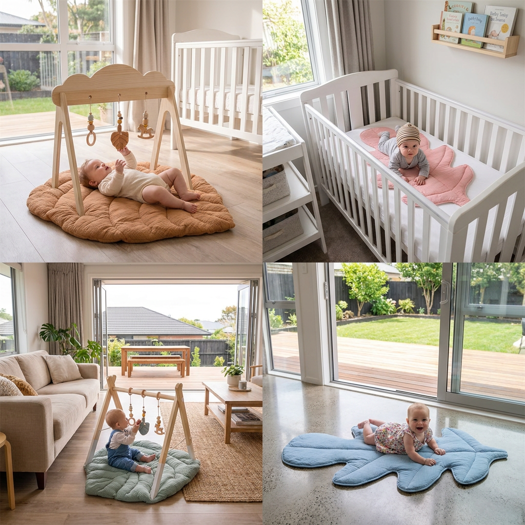 Baby Premium Wooden Play Mat