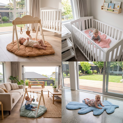 Baby Premium Wooden Play Mat