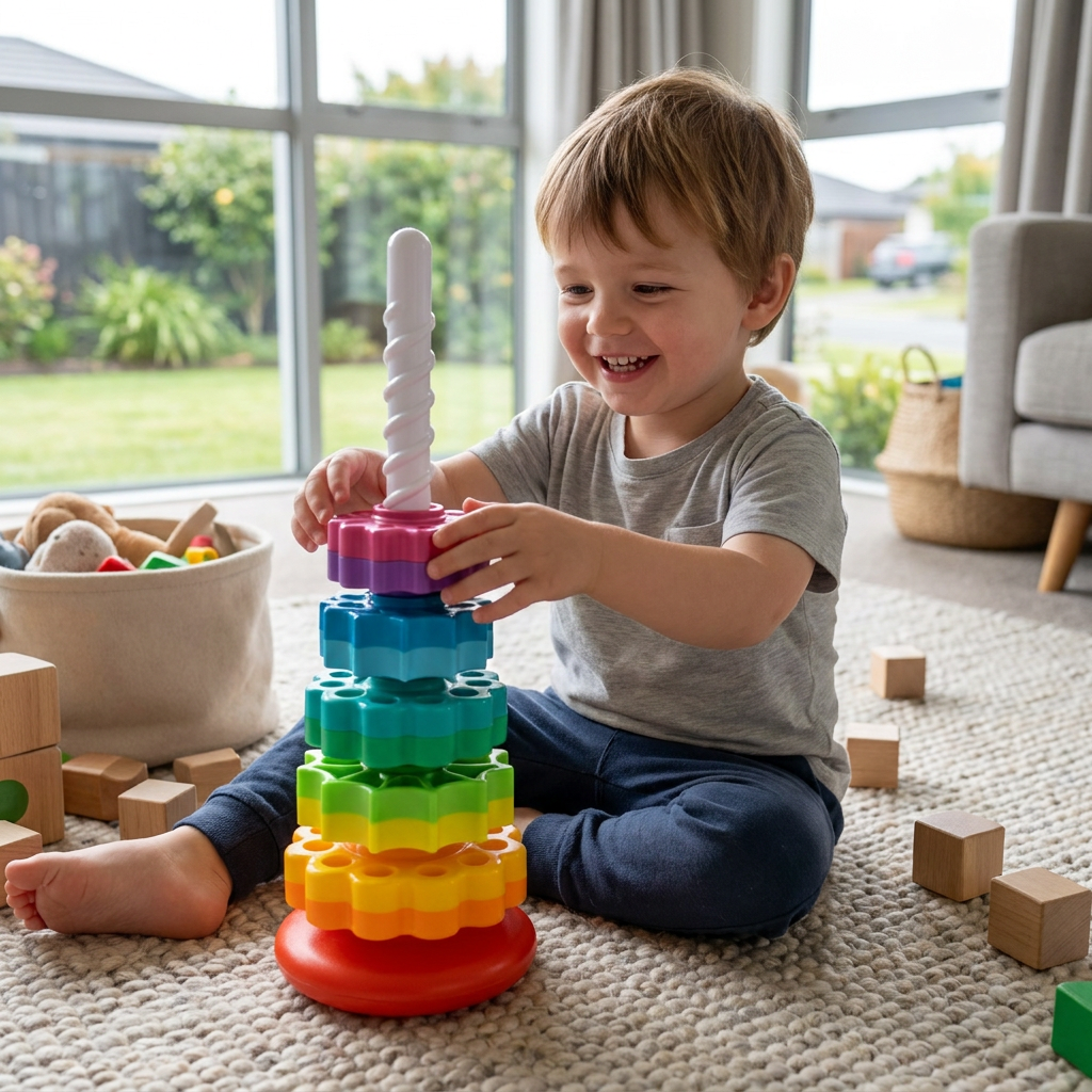 Spinbow - Child's Fun and Educational Colour Tower