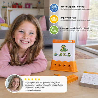 Logic key puzzle game for kids