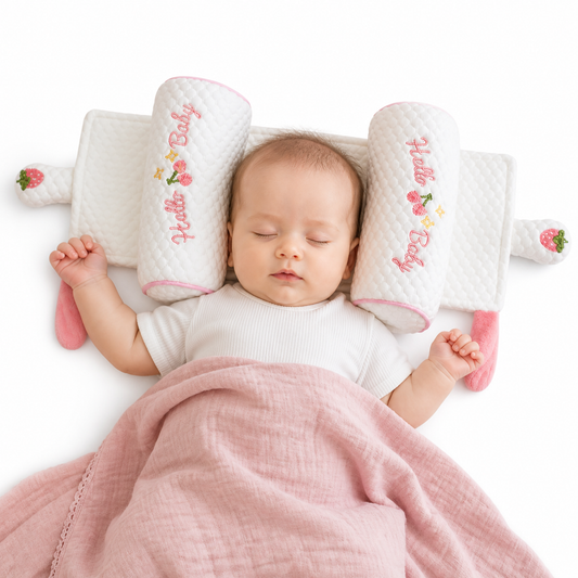 Adjustable Baby Head Shaping Pillow with Millet Filling