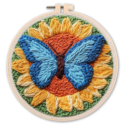 Punch Needle Embroidery Starter Kit – Beginner DIY Set with Beautiful Patterns