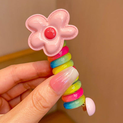 Cute Kids Spiral Hair Tie Set