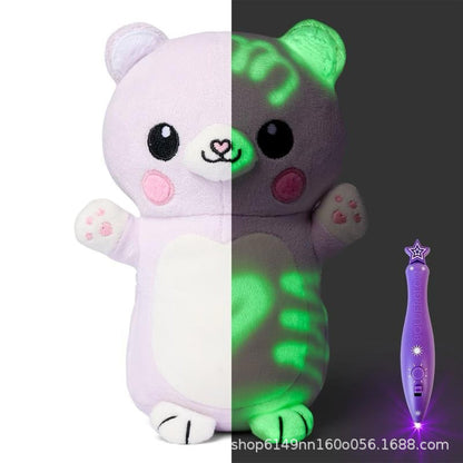 Magic Plush with Glow Drawing Pen – Interactive Light-Up Cuddly Toy for Kids