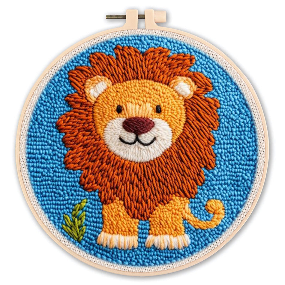 Punch Needle Embroidery Starter Kit – Beginner DIY Set with Beautiful Patterns